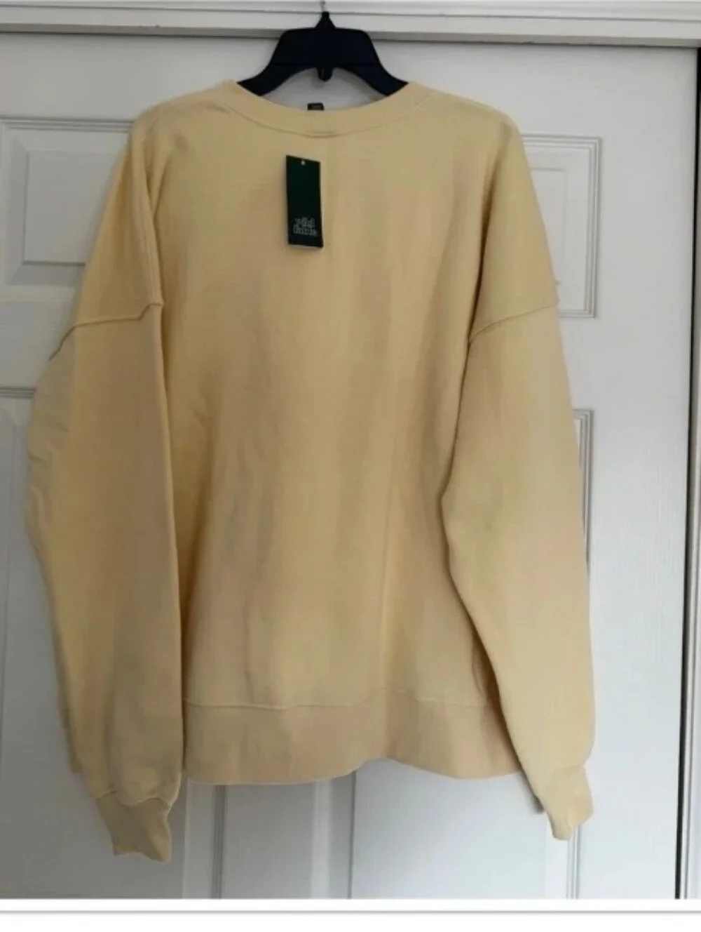 Wild Fable Womens Y2k Papaya Graphic Oversized Sweatshirt Yellow Size XL - Picture 5 of 17